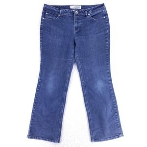 Faded Glory Jean Denim Cotton Women SZ 10 Blue Straight Stretch VTG Mid Rise 90s